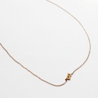 SN186 14K pink gold 마이 이니셜 목걸이