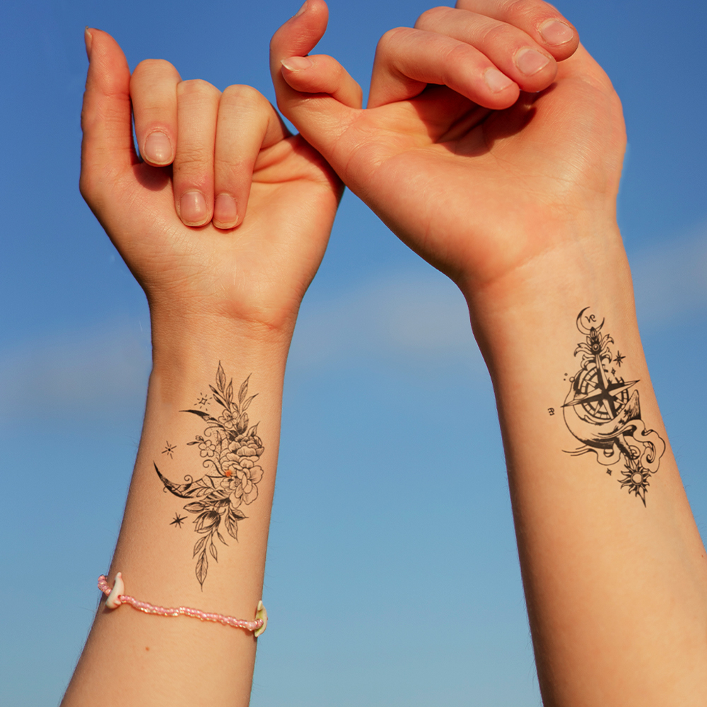 헤나타투스티커 2주유지 오래가는 셀프헤나 문신 타투유 기본Q1