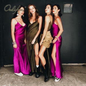 나시원피스 맥시드레스 백레이스 롱드레스