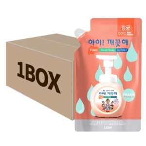 아이깨끗해 핸드워시 손세정제 복숭아향 리필 200ml 24개