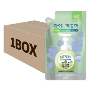 아이깨끗해 핸드워시 손세정제 청포도향 리필 200ml 24개