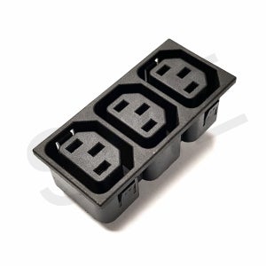 LZ-F-4 AC 인넷 FEMALE 전원 3단 소켓 플러그 INLET LZ-F-3L