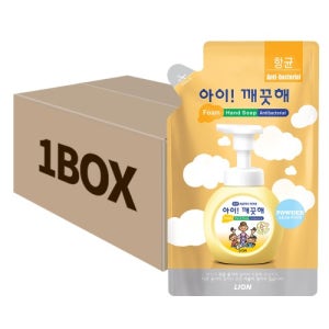 아이깨끗해 핸드워시 손세정제 순 파우더향 리필 200ml 24개