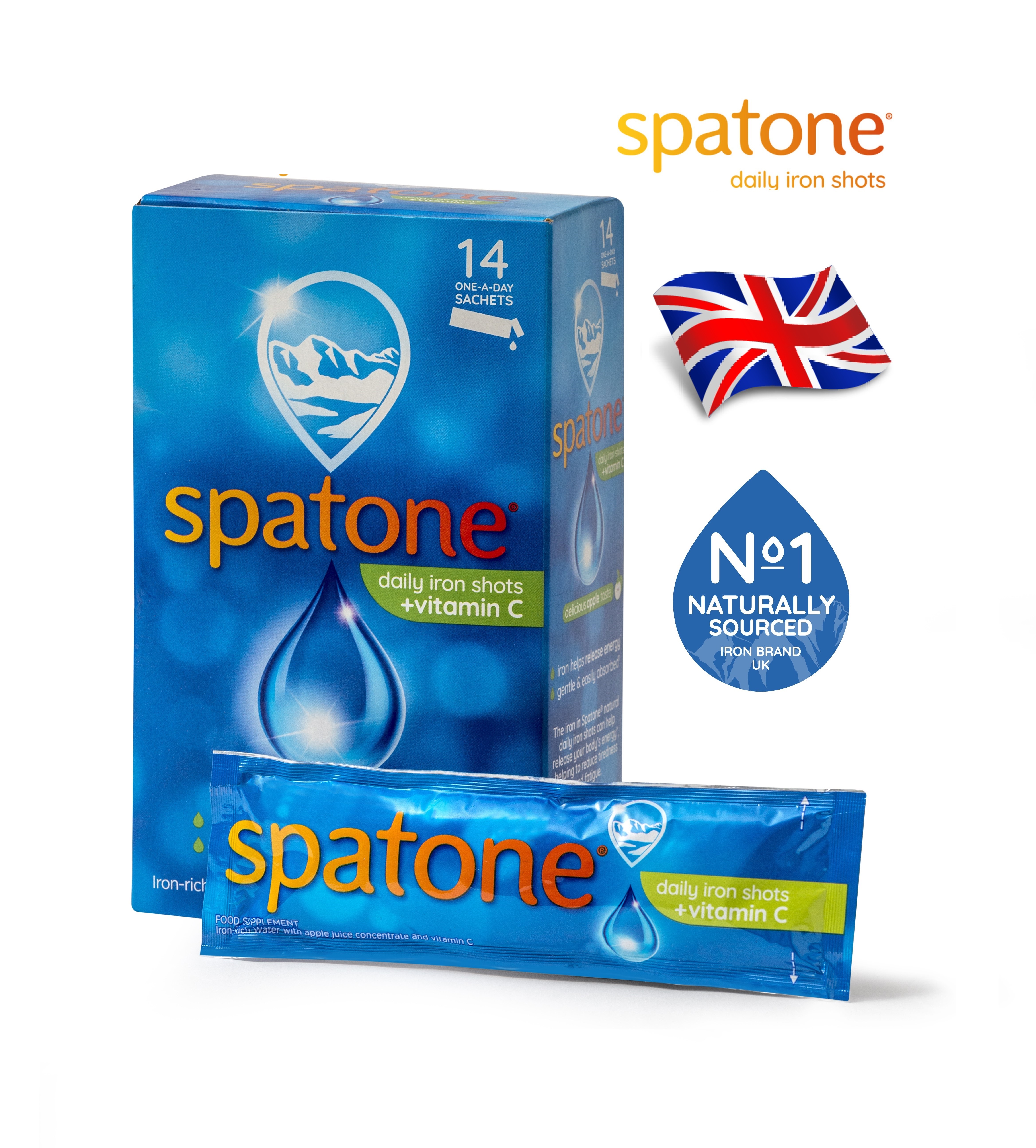 영국 <b>스파톤</b> 애플 14일팩 액상철분제