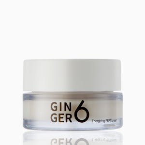 [진저6] 비건 생강수 펩타이드 탄력 크림 (미백 주름개선 안티에이징 나이트 크림) 50ml