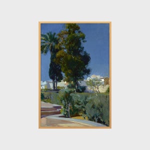 [아티쉬] 액자 / Corner of the Garden, Alcazar, Sevilla, 호아킨 소로야(Joaquín Sorolla)