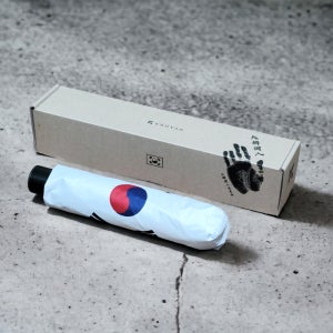 크로반 3단우산 KR15 태극기 암막 우양산 안중근의사숭모회 기부