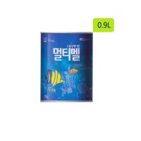 KCC 숲으로 멀티멜 반광 백색 0.9L 다용도 친환경 수용성 에나멜 페인트