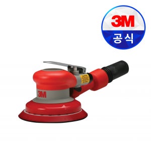 3M 125mm 오비탈 에어샌더기 원형 샌딩기 찍찍이타입 자가흡입방식