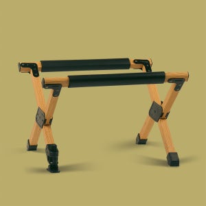 캠핑 쿨러스탠드 우드 수평조절 아이스박스 알피쿨 받침대 거치대