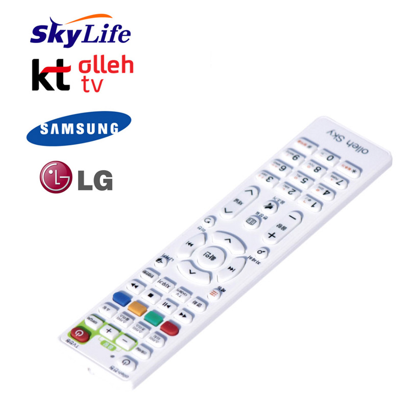 통합 만능 무설정 삼성 LG 엘지 티비 TV KT 올레TV 스카이라이프 셋톱박스 리모컨