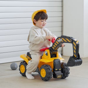 아이팜 힘찬 포크레인 붕붕카 유아중장비 자동차놀이