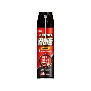 바퀴벌레 살충제 컴배트 스피드 에어졸 500ml 바퀴살충제