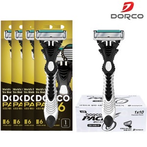 도루코 페이스 6 일회용면도기 6중날 10개