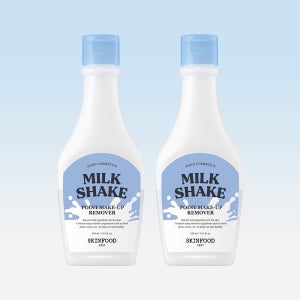 [스킨푸드/2개] 밀크쉐이크 포인트 메이크업 리무버 160ml