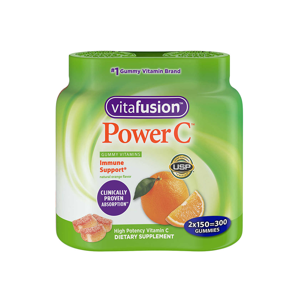 <b>비타퓨전</b> 성인 <b>비타민C</b> 면역 강화 구미 2병 <b>vitafusion</b> vitaminC