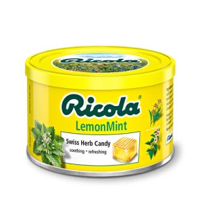 수입사탕 목에 좋은 리콜라 스위스 레몬민트 캔디 RICOLA LEMON MINT 100g