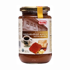 글로리 싱가포르 카야잼 hainanese kaya with honey 400g