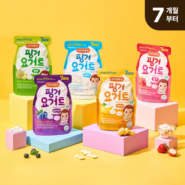[아이배냇] 베베 핑거 요거트 8개세트