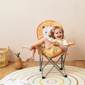 에니멀 캠핑의자 동물 의자 어린이 접이식 의자 유아 휴대용 캠핑 체어