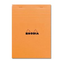 [RHODIA] 로디아 오렌지 메모패드 격자 NO18 노트