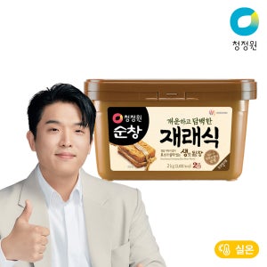 청정원 순창 재래식 생된장 2kg, 1개