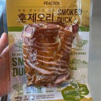 피코크 정통방식 훈제오리 450g