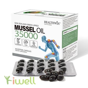뉴질랜드 헬스윈 초록입홍합 오일 35000mg 60캡슐