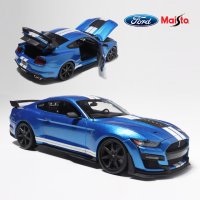 마이스토 1:18 포드모형 머스탱 쉘비 GT500 자동차다이캐스트 Blue