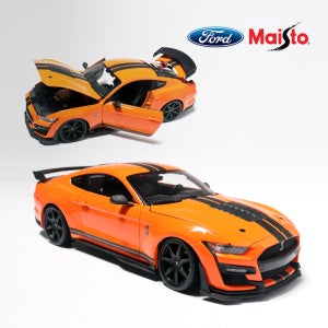 마이스토 1:18 포드 머스탱 쉘비 GT500 키덜트 자동차다이캐스트 Orange