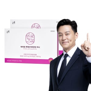 [총 12개월분] 안국건강 이서진 루테인 지아잔틴 미니 180캡슐, 2개