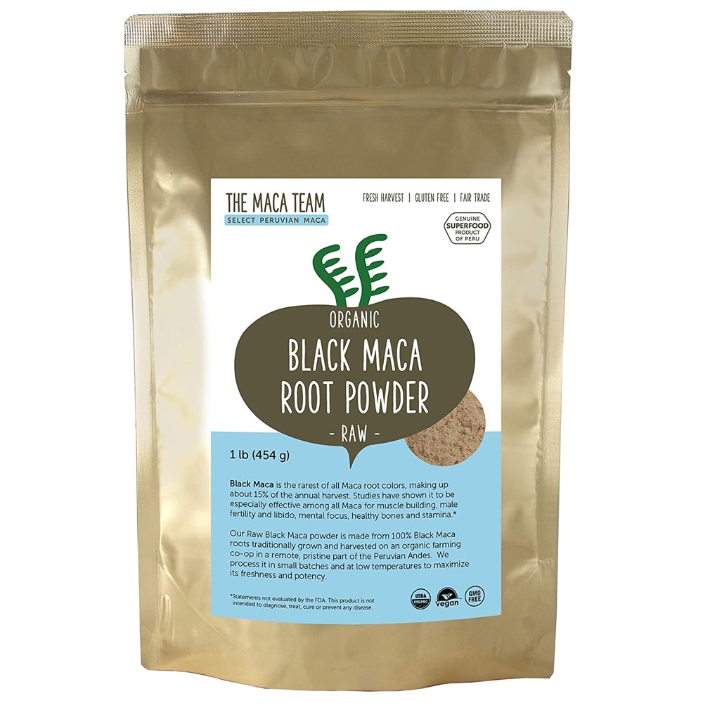 더마카팀 블랙 마카 파우더 The Maca Team Black Maca Powder 454g