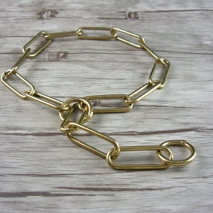 초크체인 핀치칼라 대형견목줄 순동 스틸목줄 개목걸이 3MM 55CM