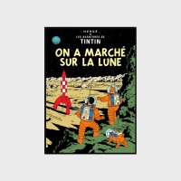 [아티쉬][TINTIN] 아트포스터 / On a marche sur la Lune 달나라에 간 땡땡, 에르제 땡땡(Herge Tintin)