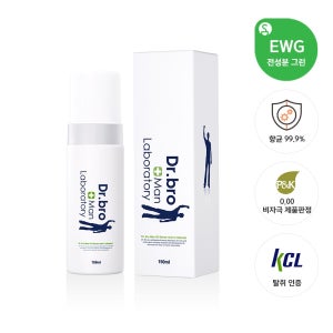 [항균99.9%]닥터브로 사타구니냄새 가려움 음낭 항문 저자극 남성청결제 150ml, 1개
