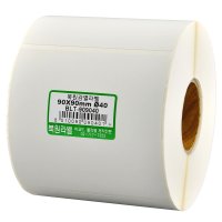 북원라벨 감열지 90X90mm 지관40mm 바코드라벨 BLT-909040