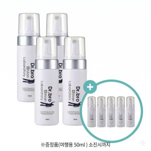 [항균99.9%]닥터브로 사타구니냄새 가려움 음낭 항문 저자극 남성청결제 150ml, 4개