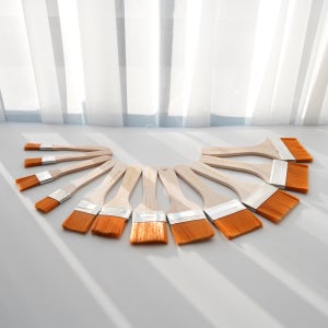 라탄 오일 브러쉬 붓 빽붓 1호