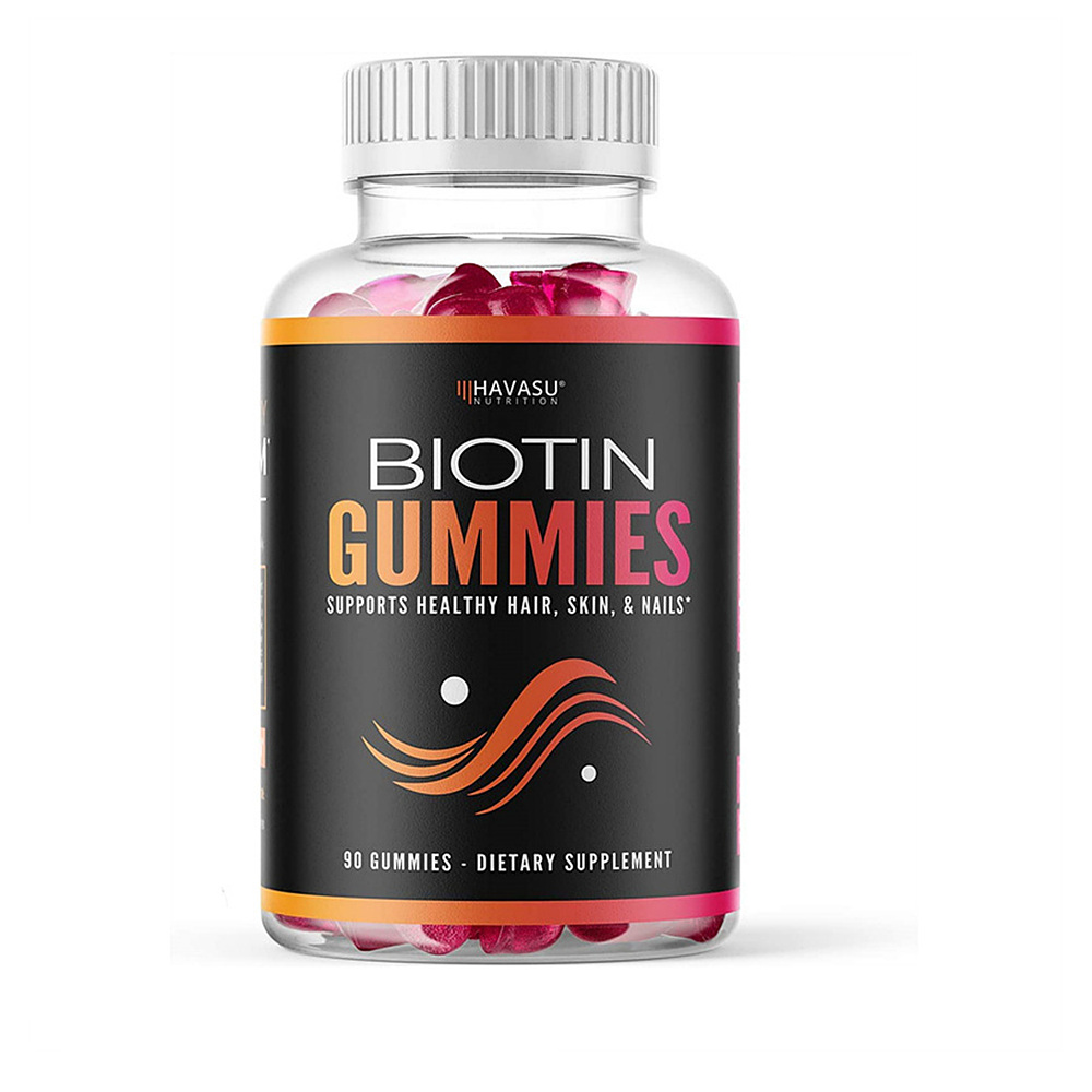 Havasu Nutrition <b>Biotin</b> Gummies 하바수 뉴트리션 <b>비오틴</b> 5000mcg 90구미