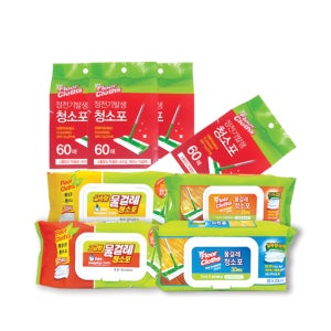 물걸레청소포 걸래 청소용물티슈 리필 밀대 일회용 부직포 가정용 집안 대