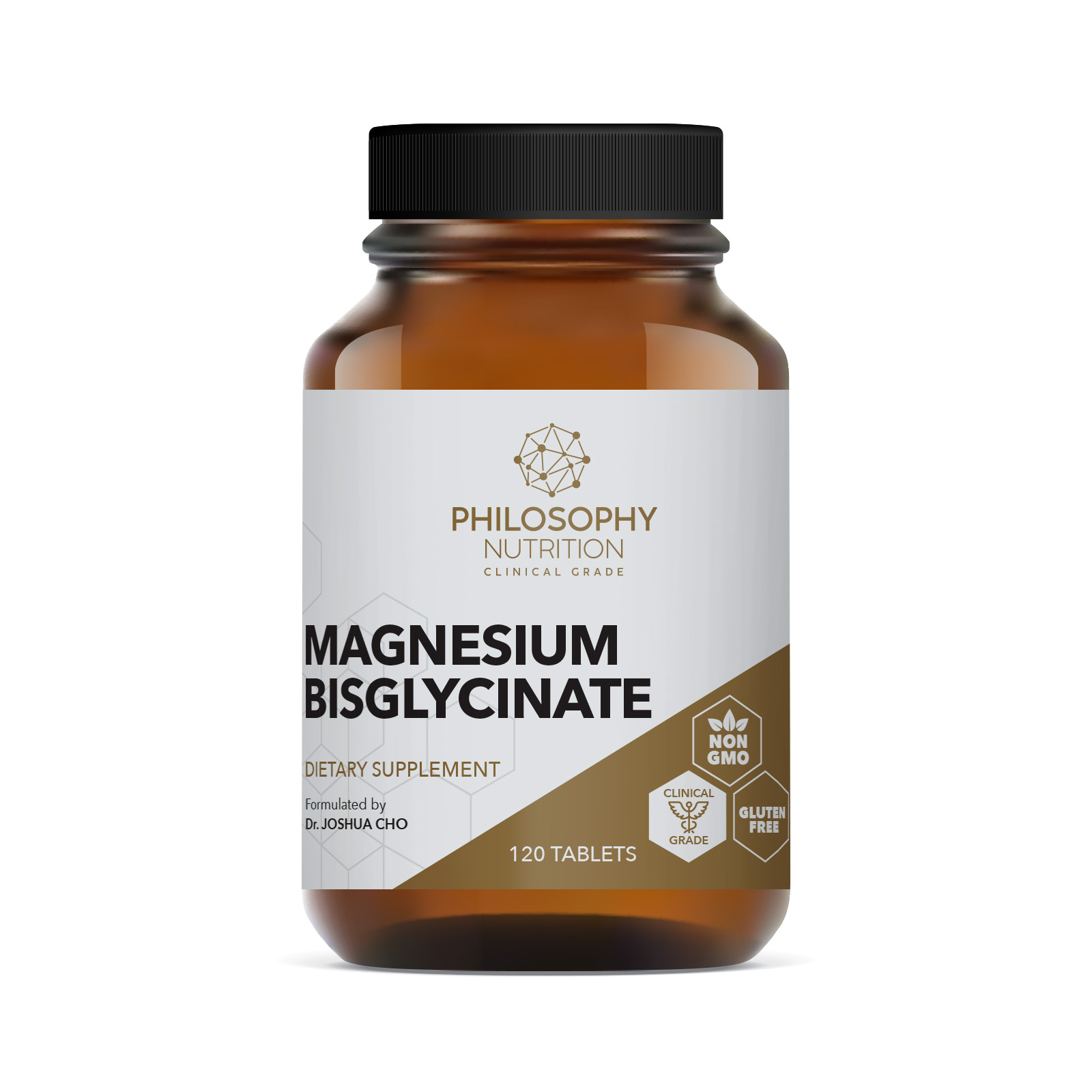 <b>필로소피</b> 마그네슘 비스글리시네이트 120정 - Philosophy Nutrition Magnesium Bisglycinate 120 tablet