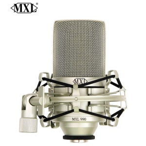MXL 990 컨덴서 마이크 홈레코딩 인터넷방송 유튜브 콘덴서마이크