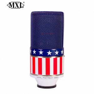 MXL 990 Patriot Edition 콘덴서 마이크 유튜브 진입자 컨덴서마이크