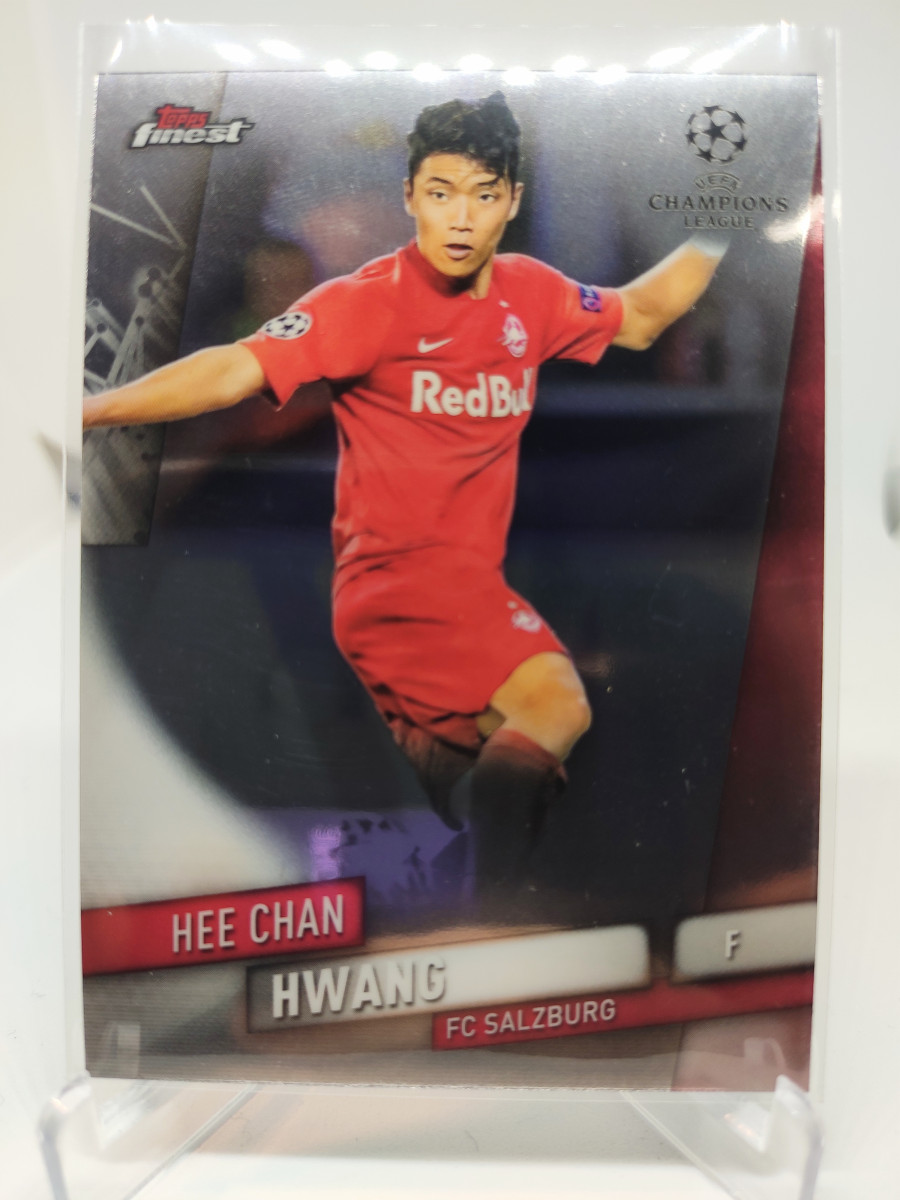 2019 Topps Finest UEFA 황희찬 86번 프리미어리그 축구 황희찬카드