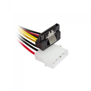 IDE to SATA 전원 ㄱ자 연장 케이블 15cm HT-I14