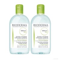 Bioderma Sebium H2O 바이오더마 세비엄 H20 클렌징워터 지성용 16.7oz(500ml) 2팩