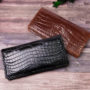 아르씨 수제 악어가죽 선물지갑 남자장지갑