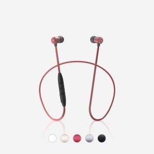 모비프렌 홀릭 MFB-E3100 화이트 넥밴드 블루투스 무선 이어폰