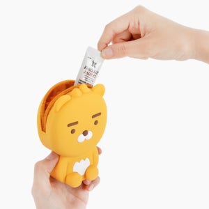 카카오프렌즈 리틀프렌즈 실리콘 스탠딩 파우치