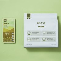 포옹 생식선생 소 1kg 강아지 생식 수제사료 자연식 보양식(100gX10ea)